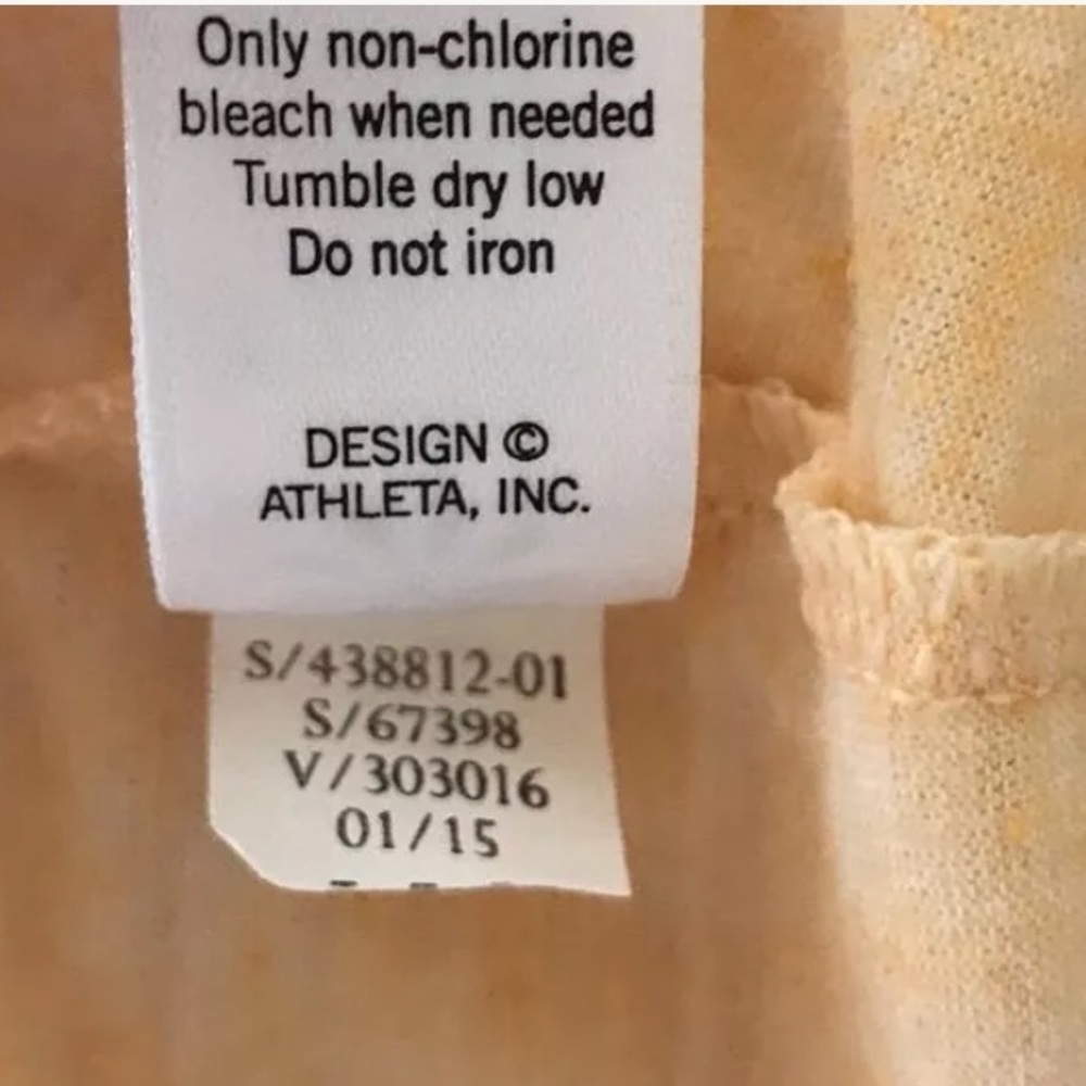 SOLD Athleta Vida Tiger Lilly Orange Short Dress - Picture 8 of 8